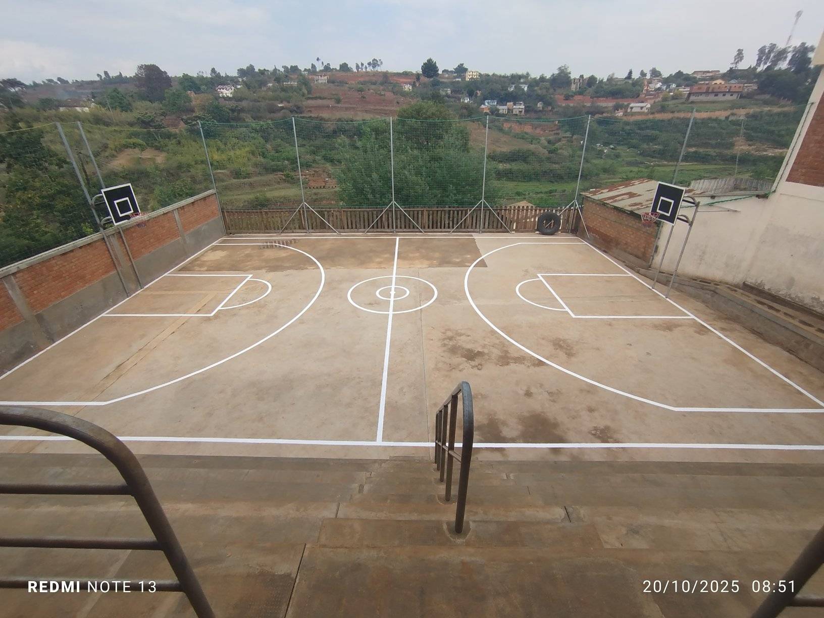 Terrain de basket